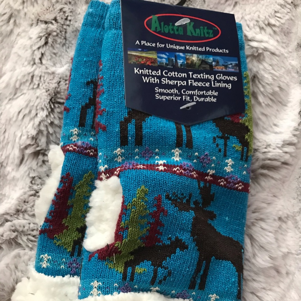 Alotta knits texting gloves